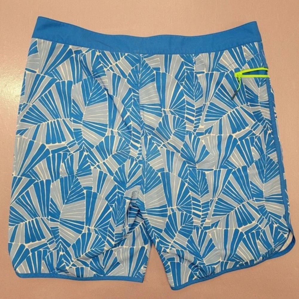 VINEYARD VINES‎ MEN'S SWIM TRUNKS SIZE 36 DRAWSTRING 8” INSEAM Abstract